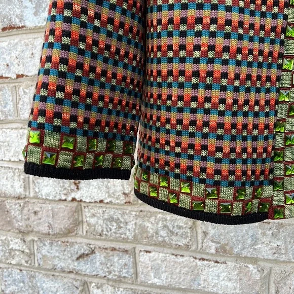 Vintage Jean Paul Gaultier Mulitcolor Wool Beaded Jacket - Picture 5 of 15